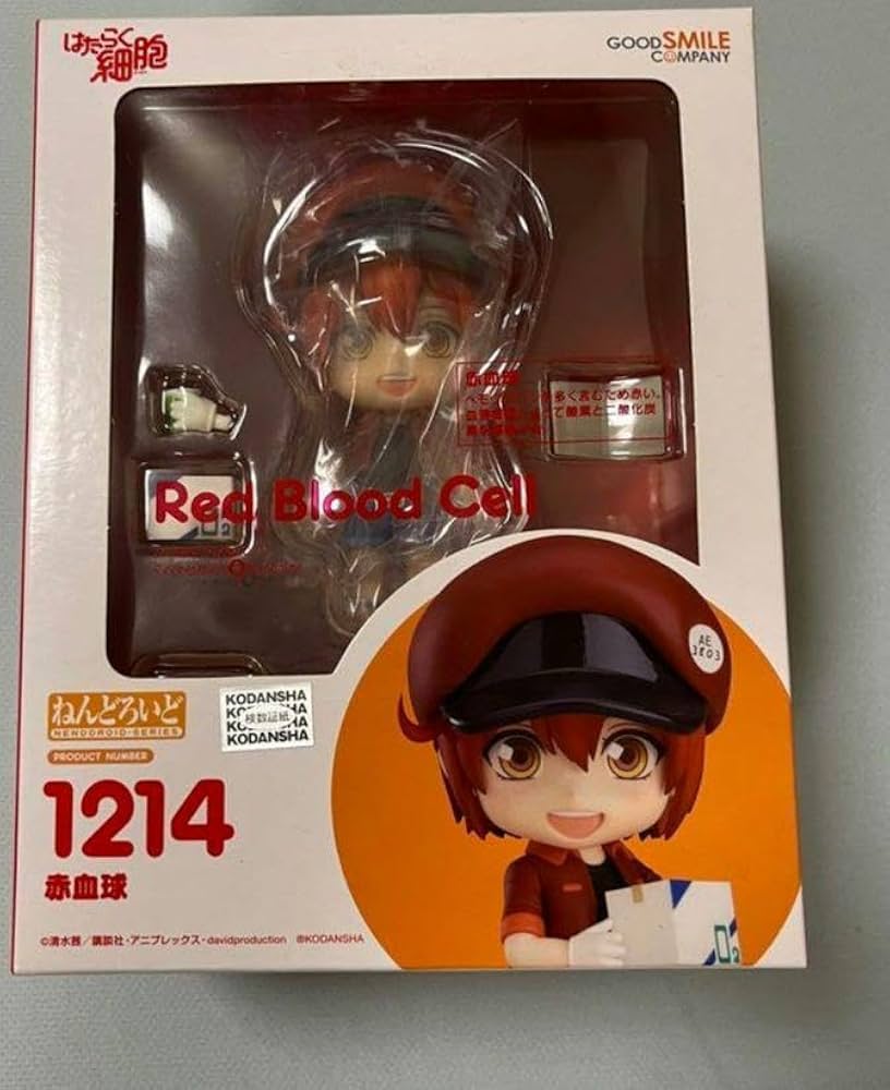 Amazon | ねんどろいど はたらく細胞 赤血球 フィギュア